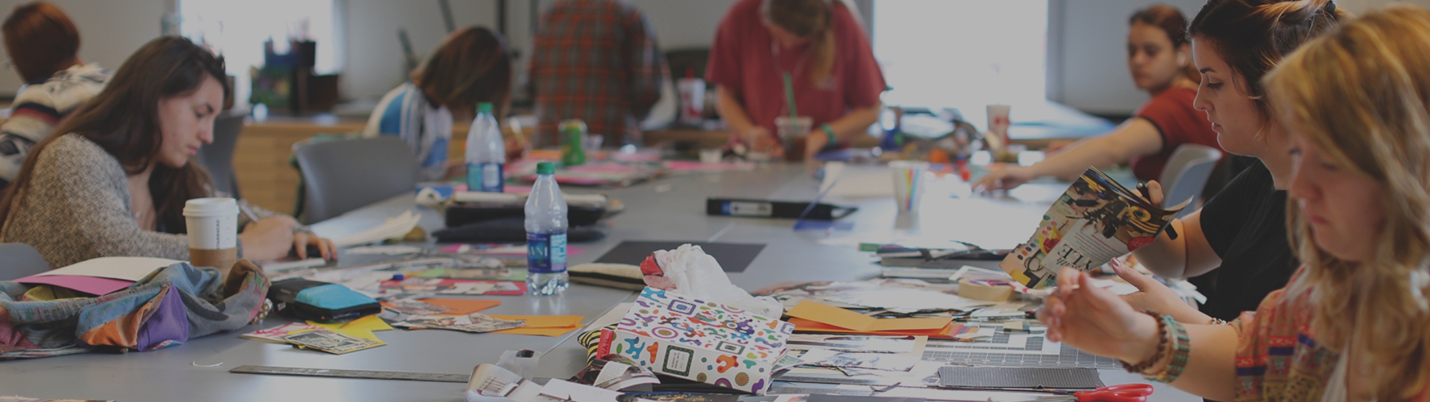 College of Music and Fine Arts students at work