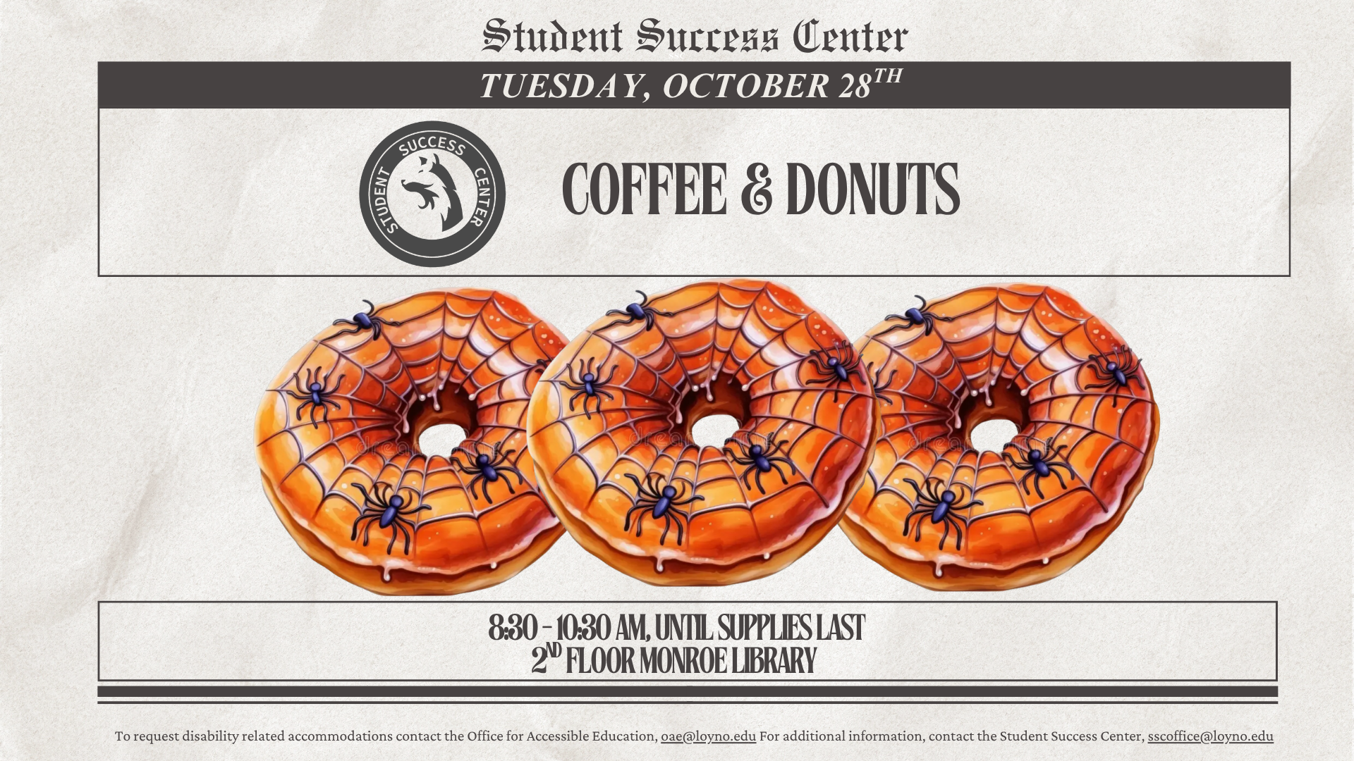 Coffee & Donuts invitation