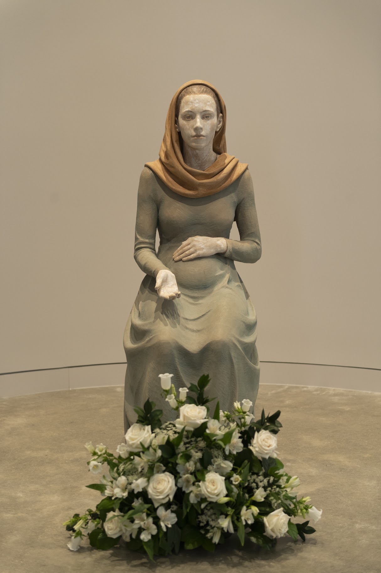 St. Ignatius Chapel Female Statue
