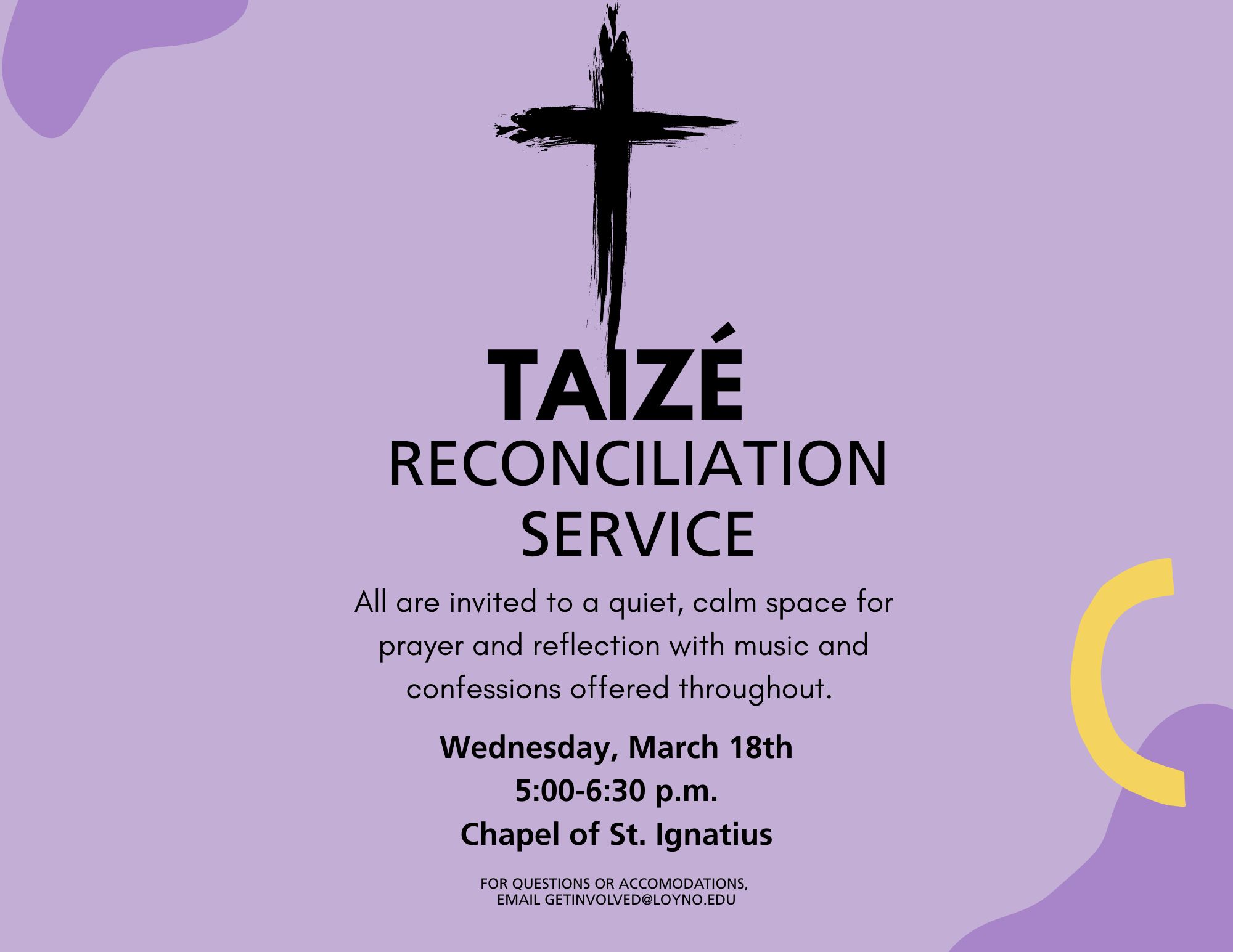 Taize Reconciliation Service