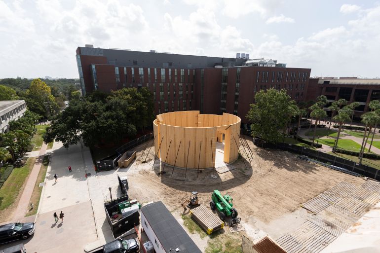 walls going up