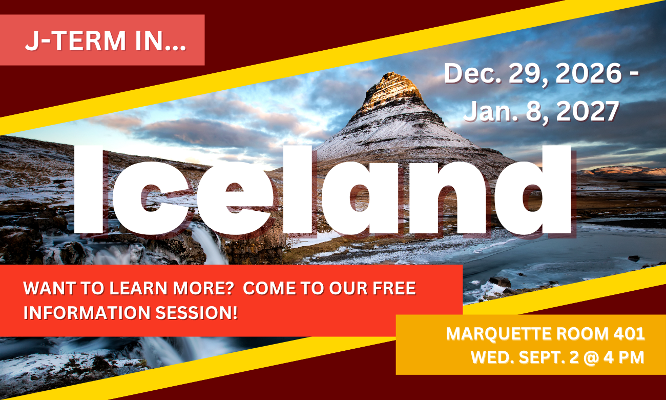 Info Session: Iceland J-Term 2027
