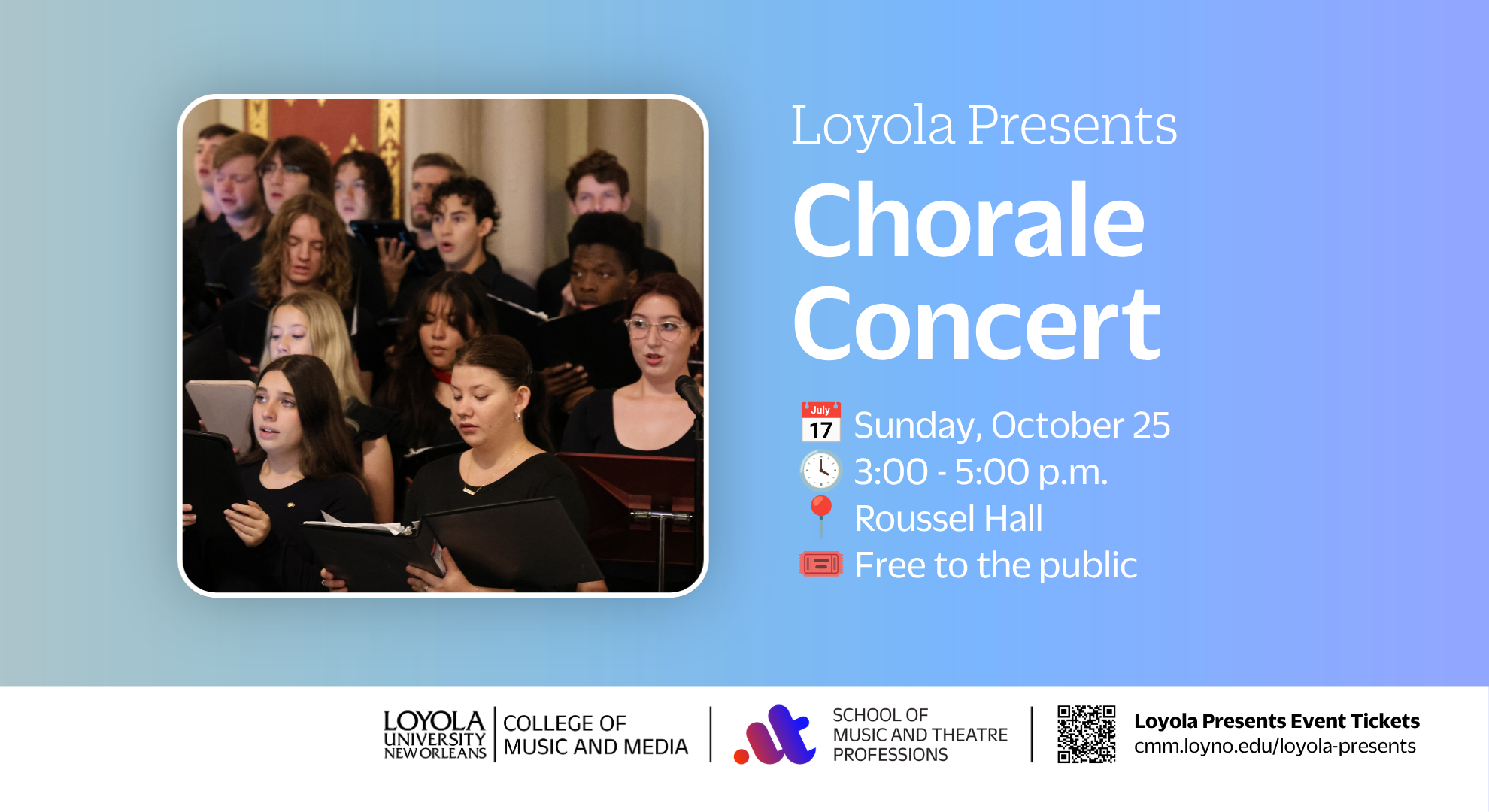 Loyola Chorale Performance