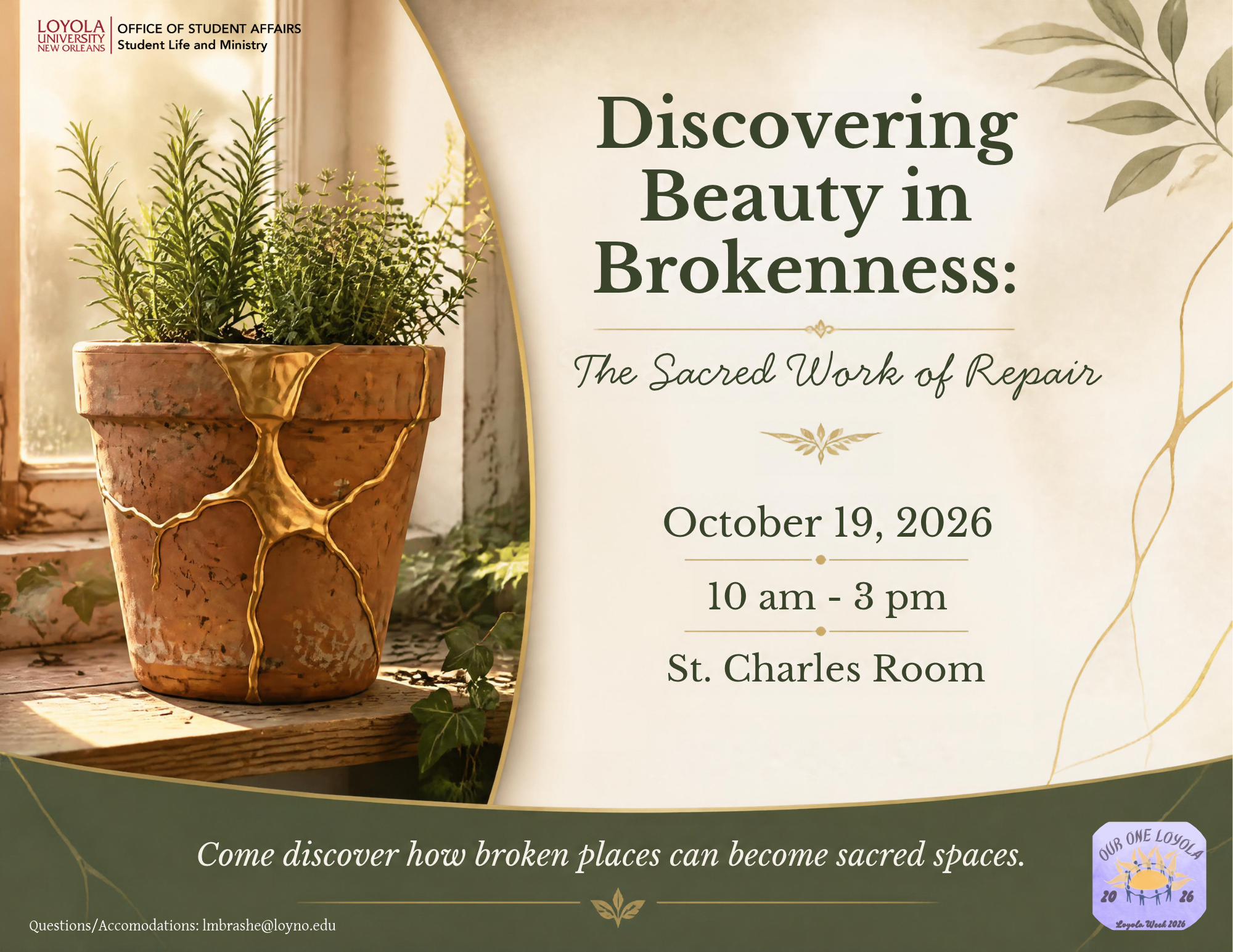 Discovering Beauty in Brokenness: The Sacred Work of Repair