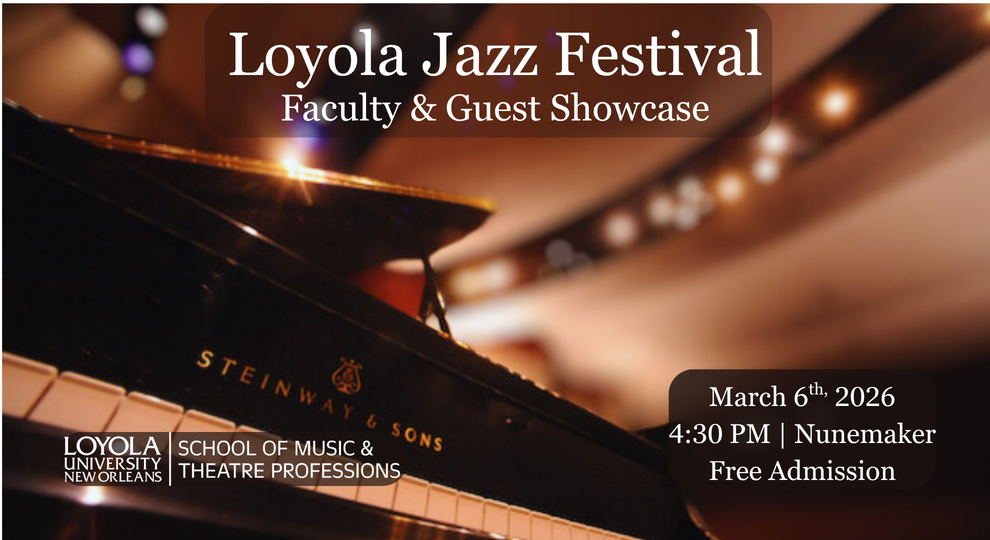 Jazz Festival Faculty & Guest Showcase Photo